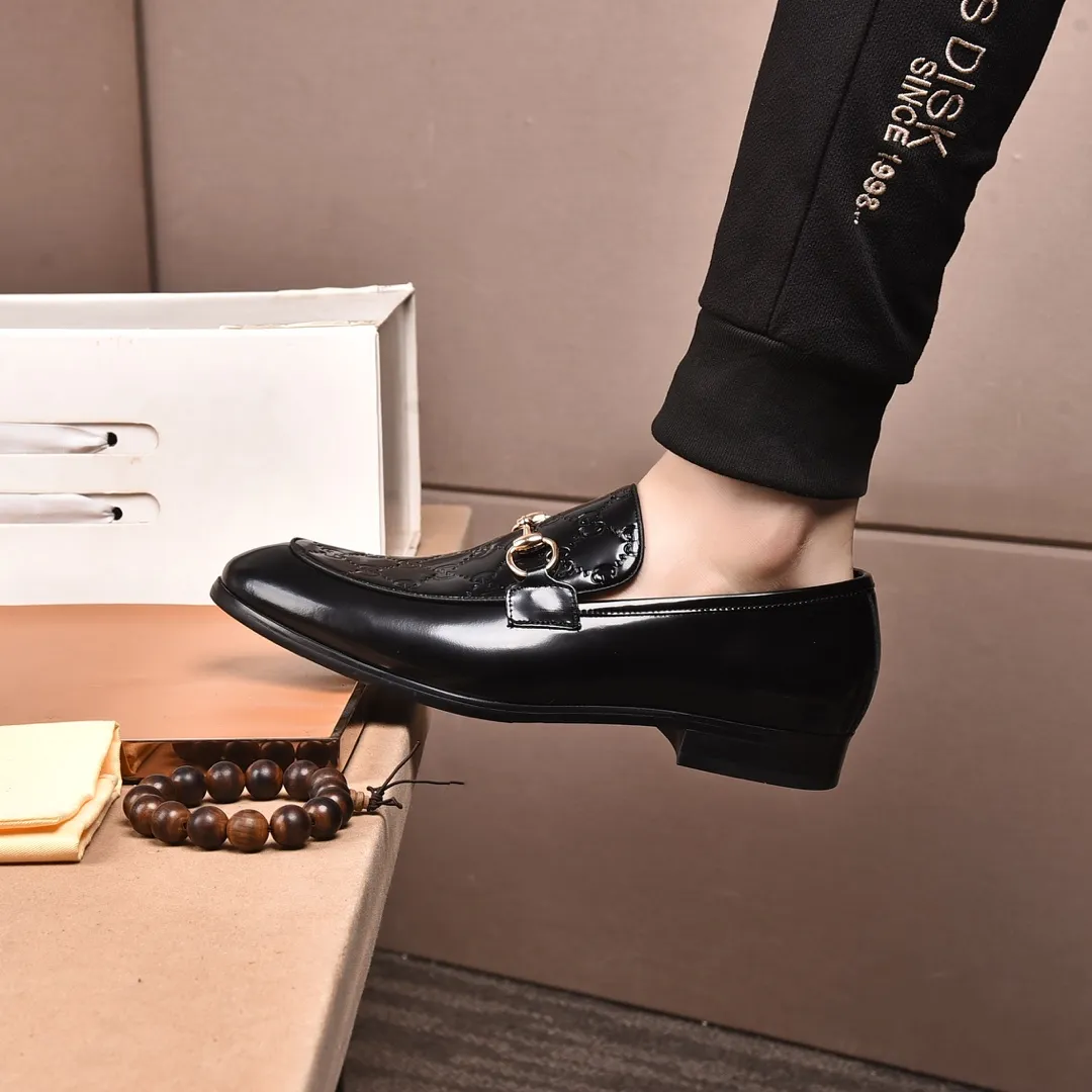 Men's shoes💰540📛📛Original (water-dyed cowhide) Gucci GUCCI official website formal shoes🌀 Italian🇮🇹imported cowhide➕top imported water-dyed cowhide lining💋Finely handmade original bottom, the real thing looks better when photographed in person Standard size 38-44